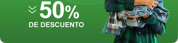 50% de DESCUENTO